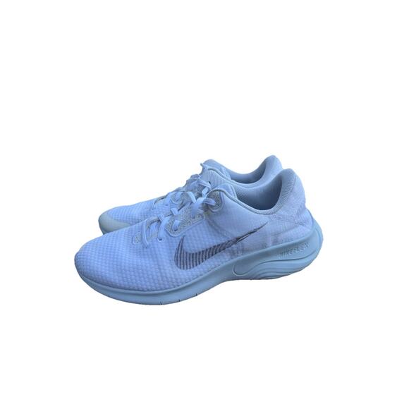 Nike Women's Flex Experience Run 11 Shoes White/Pure Platinum DH8254-100 Sz 10w - Picture 2 of 10